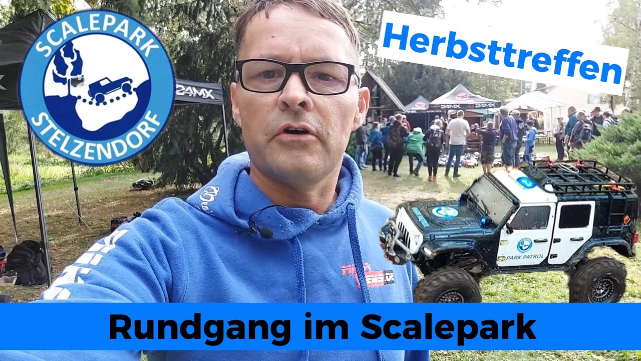 Scalepark Stelzendorf - Der Rundgang Paradies für RC Scaler / Crawler Wippe, Aufzüge, Fähre, Wasser