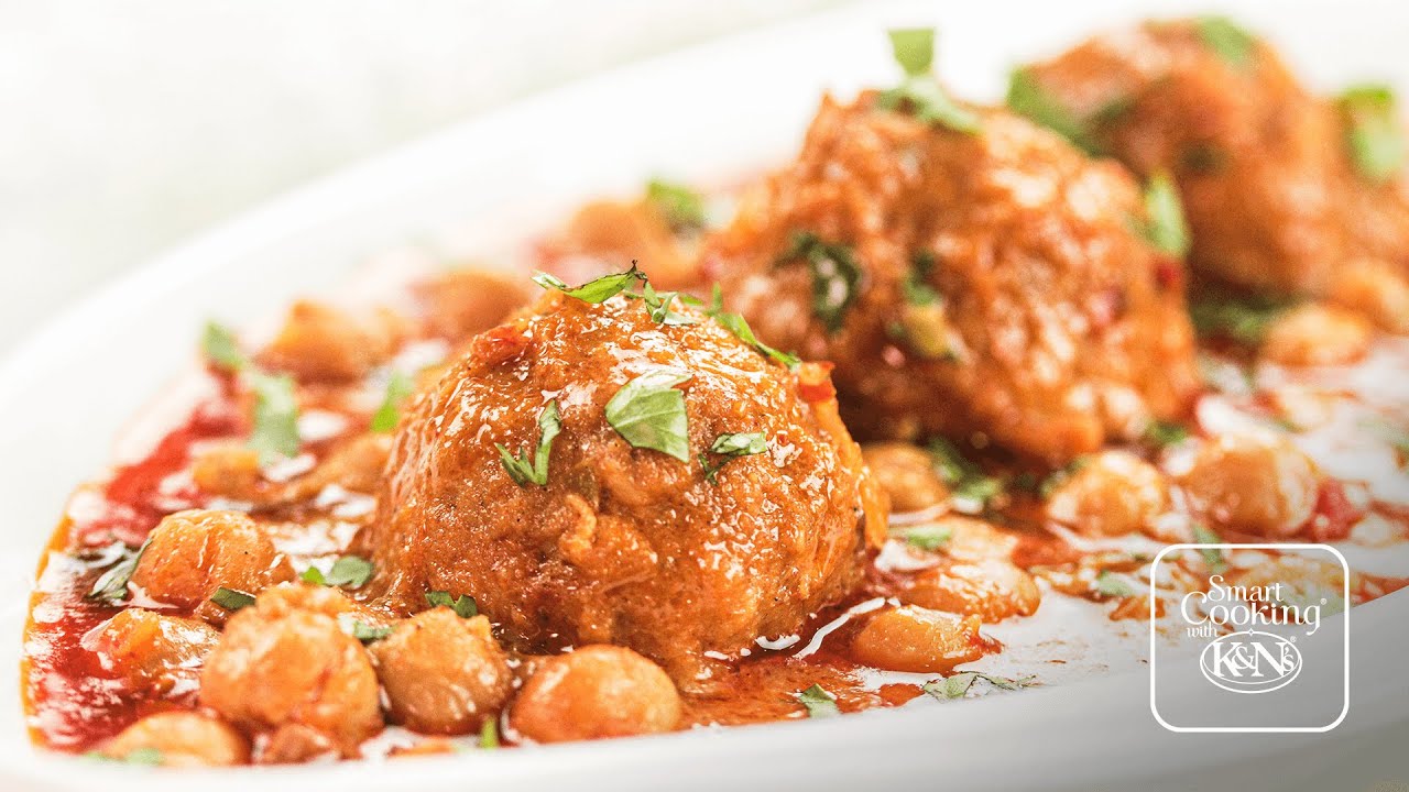 Kofta Chickpeas (Chanay) Curry