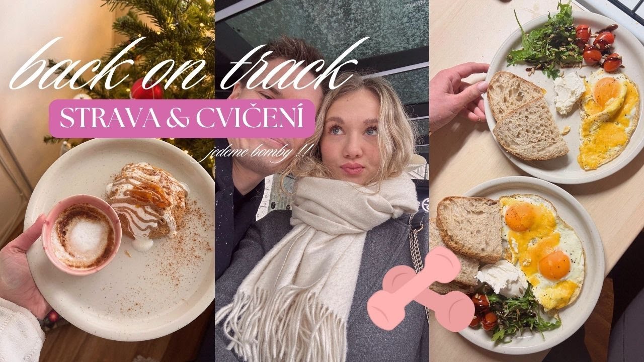 CO JÍM & JAK TRÉNUJI | domácí cvičení, dostaň se do formy, strava, týdenní vlog | Marttina K.