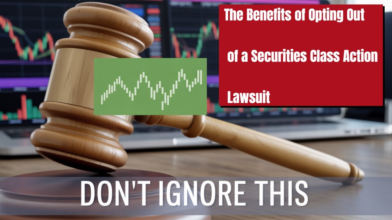 The Benefits of Opting Out of a Securities Class Action Lawsuit