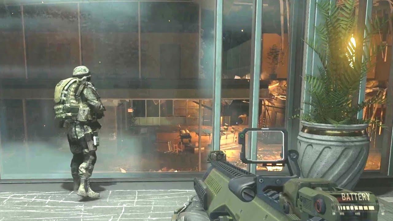 Battle of Seoul Hotel in Korea | Mobile Weapons Platform | Advanced Warfare