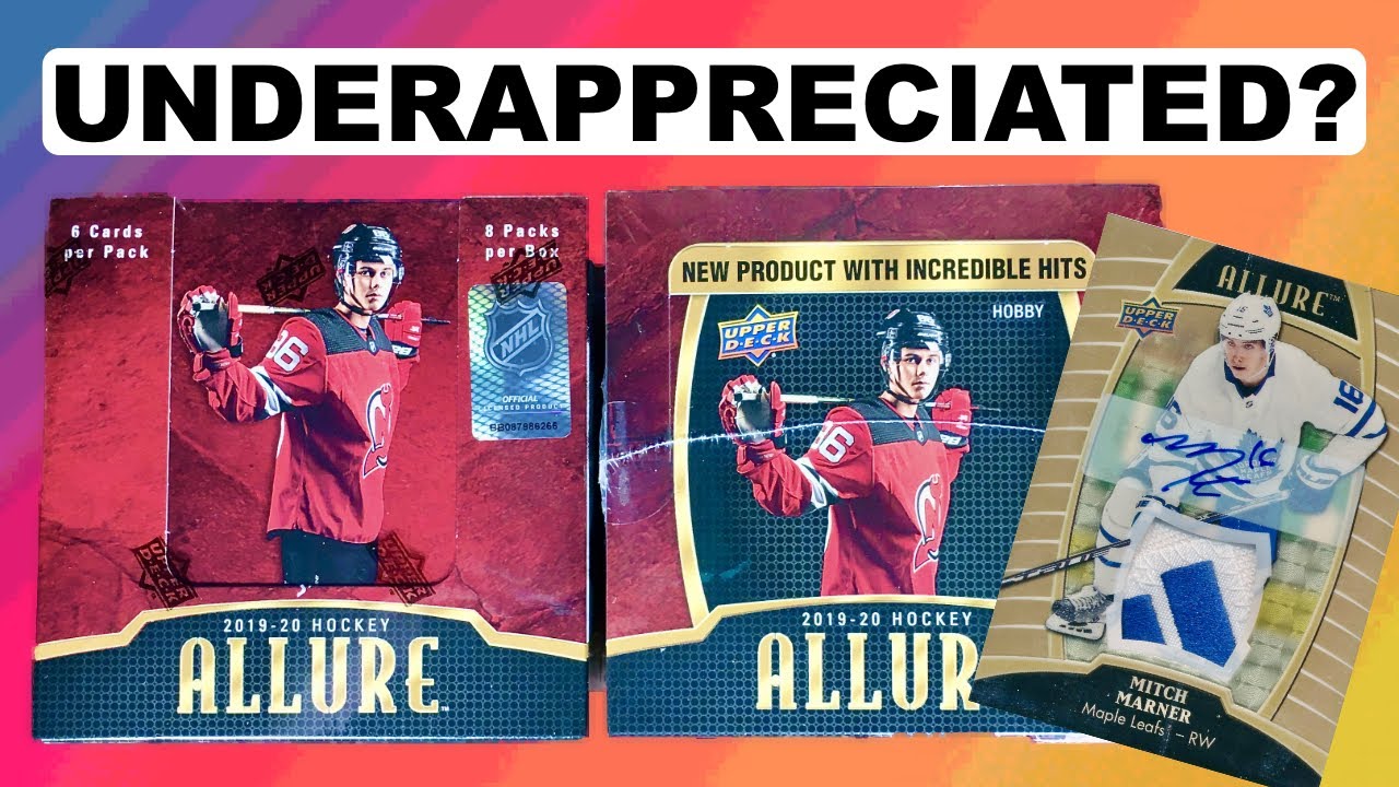 WHERE IS 2020-21?!? Opening 2 Hobby Boxes Of 19-20 Upper Deck Allure Hockey