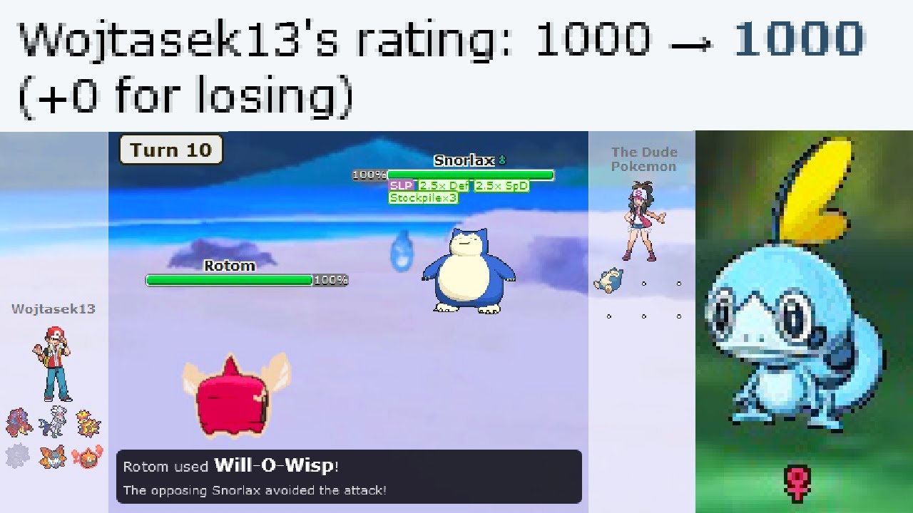 LES PIRES JOUEURS DE POKÉMON SHOWDOWN - FAUSSE Strat