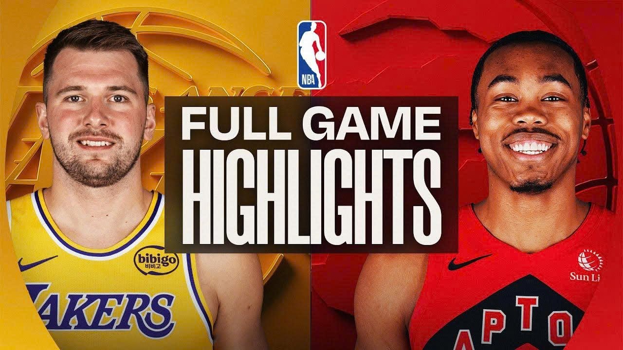 Los Angeles Lakers vs, Toronto Raptors Full Game Highlights Jan 18 , 2026 | NBA Seasson