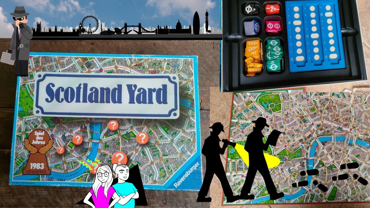 Scotland yard, un classico Ravensburger ancora in produzione: curiosità, storia e regole