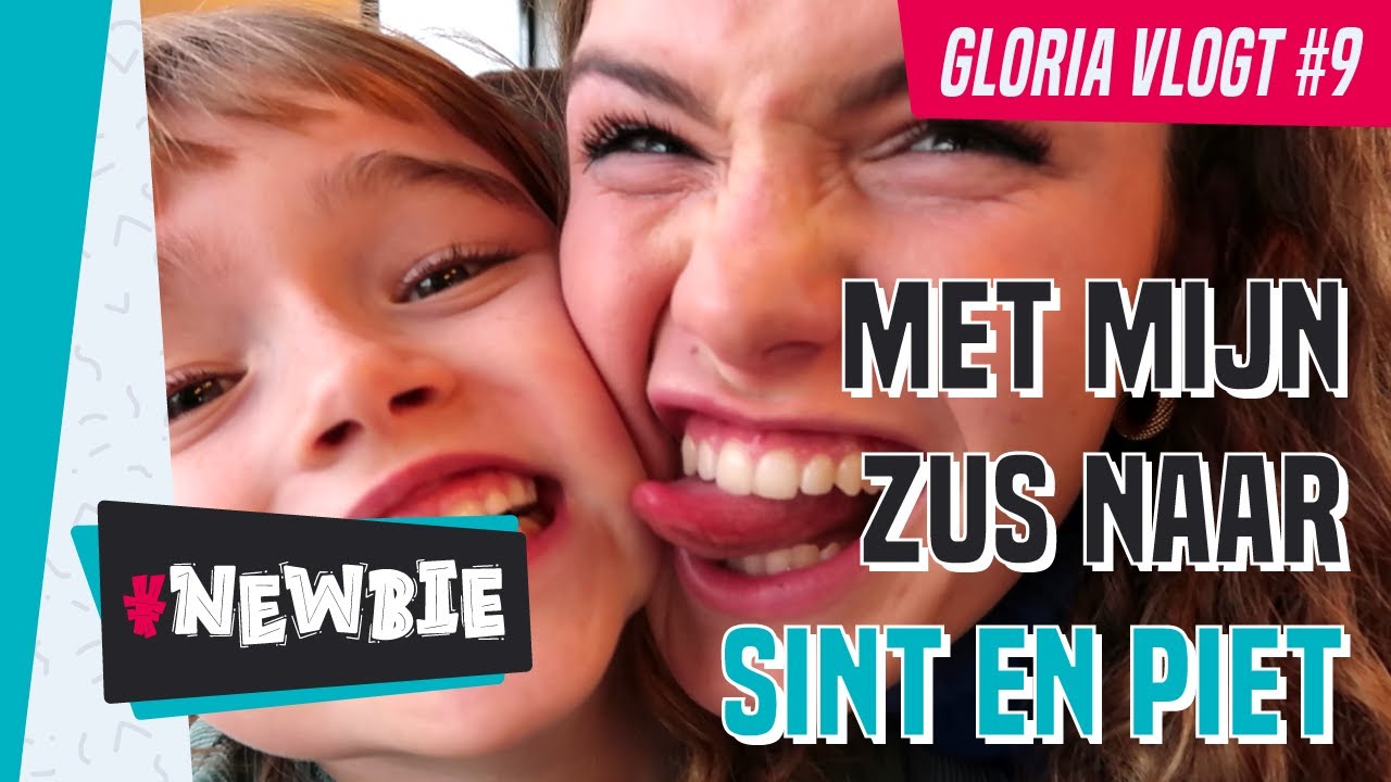 Met mijn zus naar Sint en Piet | #NEWBIE Gloria Vlogt #9