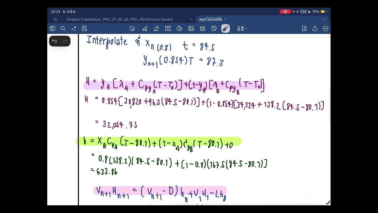 Example 4.7 #Unit Operating II