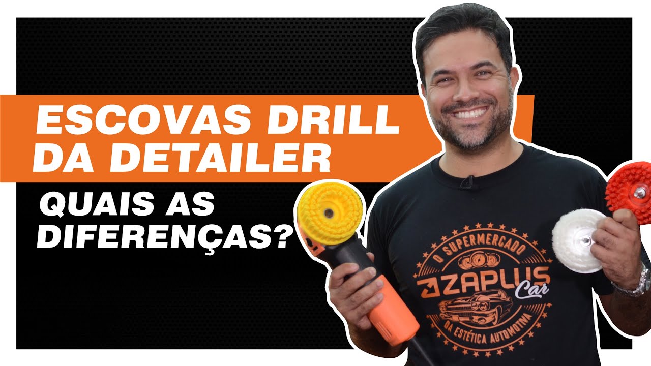 ESCOVAS DRILL P/ LIMPEZA INTERNA: Quais as diferenças? 🤔 Qual devo utilizar? Tire todas as dúvidas!