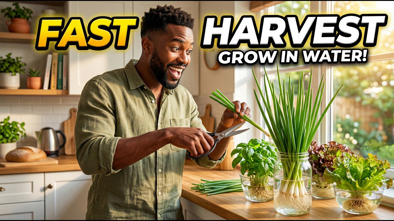 7 Fast-Growing Foods You Can Grow In Your Kitchen And Harvest In Under 30 Days