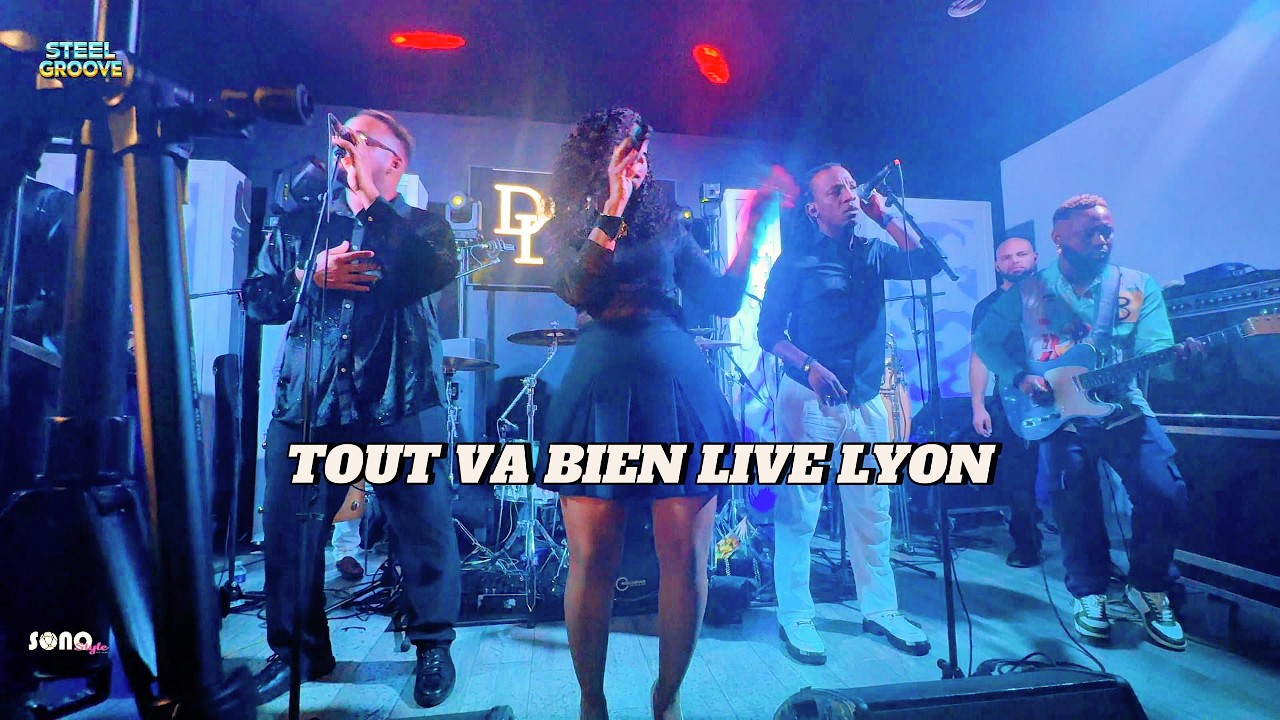 Tout va bien live  ( Bedjine ) _ Steel Groove Live Lyon performance