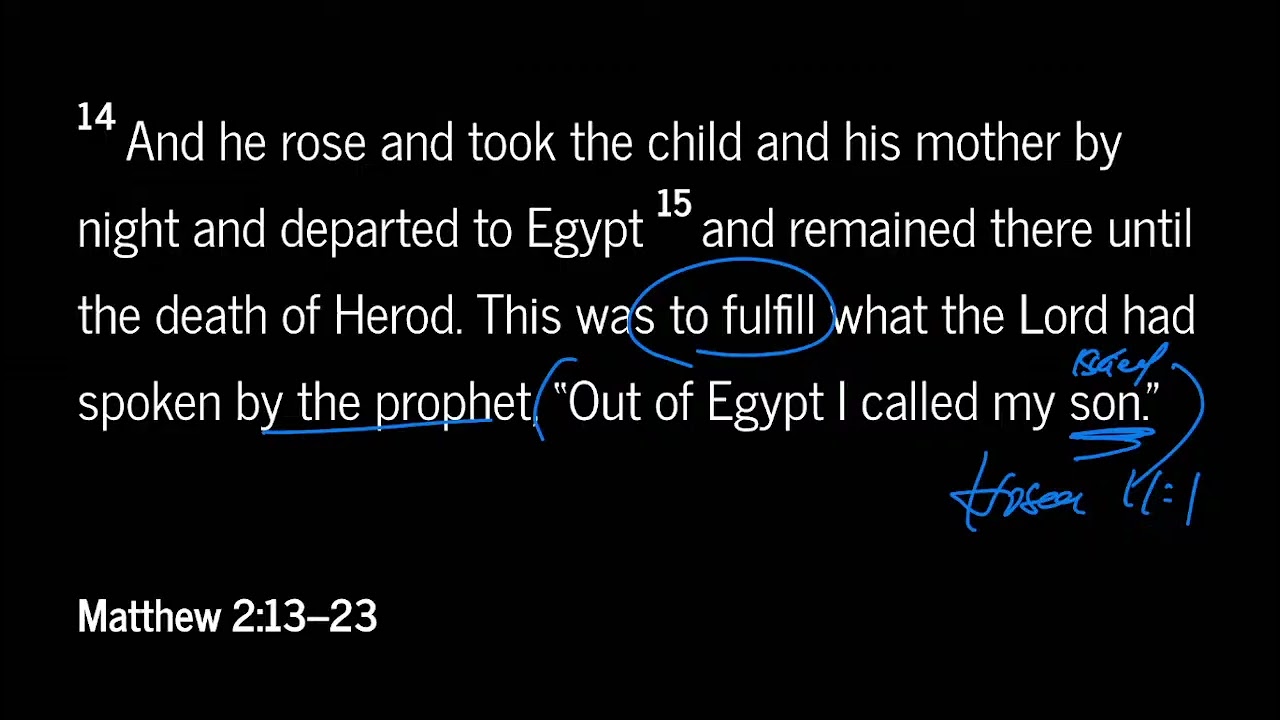 Matthew 2:13-23 (January 15, 2026) Morning Devotional