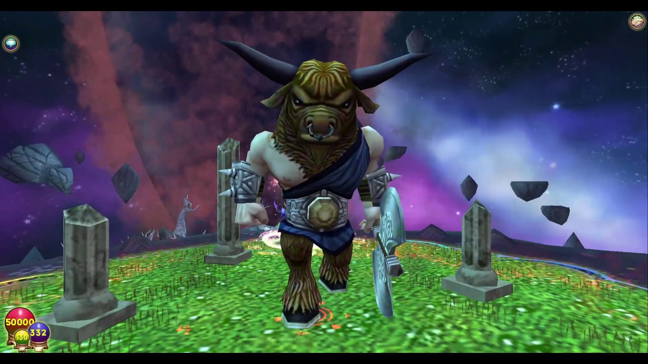 Wizard101 ~ Defeating the Aethyr Titan in Empyrea Part 2