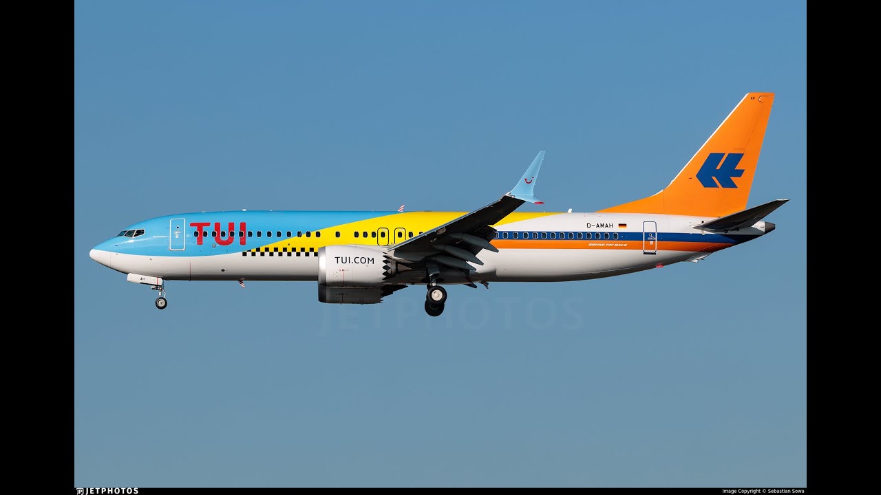 Boeing 737 Max 8 D-AMAH Ilfy p3Dv5 landing EINN (Shanon)