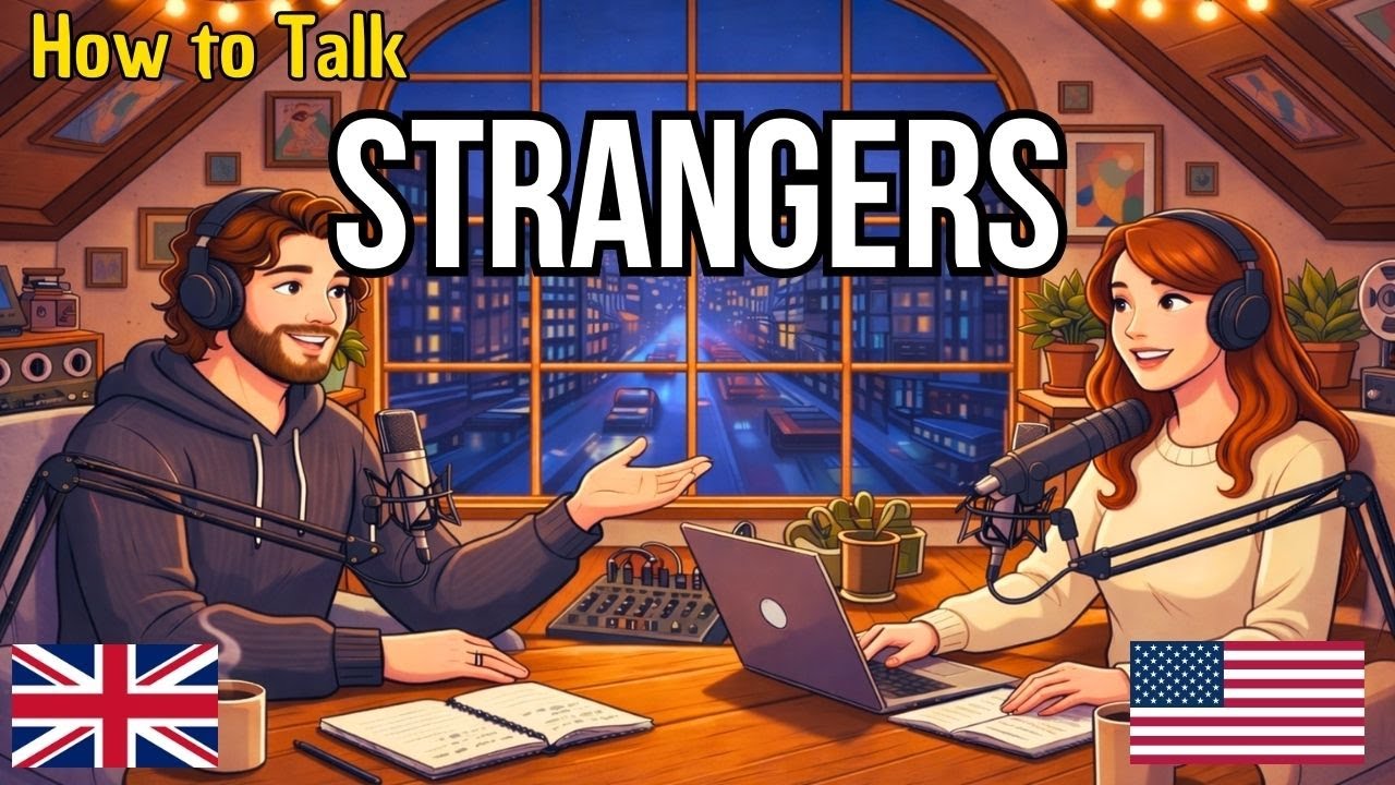 How to Start Talking to Strangers in English | Real Conversation Practice