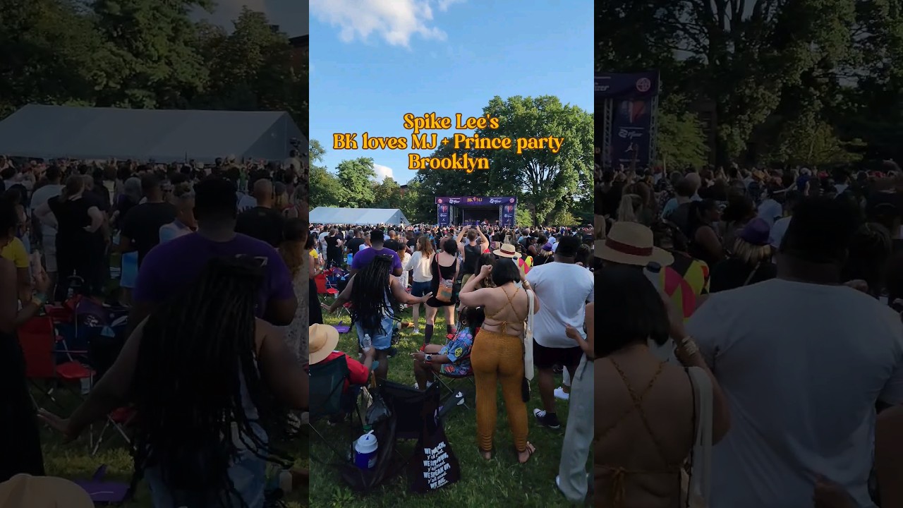 Spike Lee's Party in Fort Greene Park 