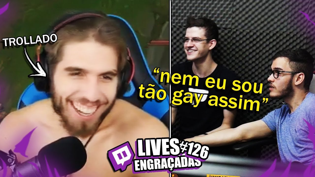 KAMI ZUANDO PICOCA & RAKIN SENDO TROLLADO | LIVES ENGRA&Ccedil;ADAS #126