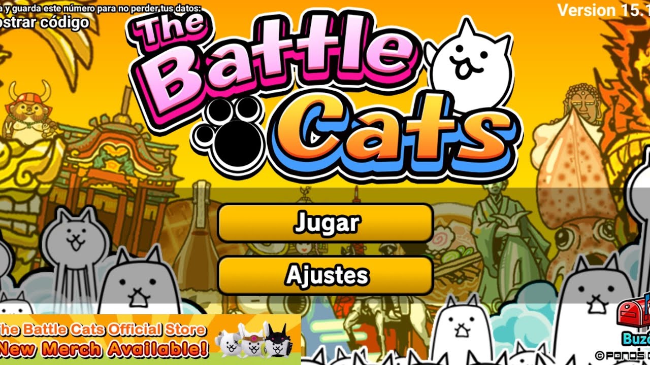 Jugando battle cats