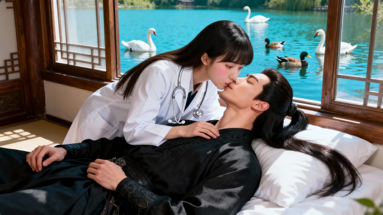Médecin moderne voyage dans le temps, vole le premier baiser du prince et le fait tomber amoureux!