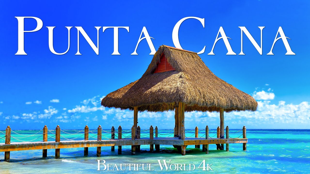 Punta Cana в 4K Nature Relaxation Film - Расслабляющая фортепианная музыка - Travel Nature