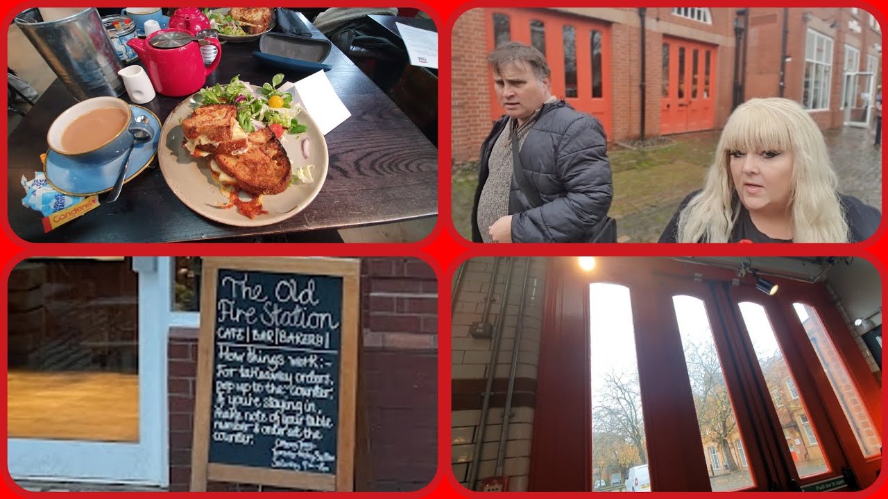 Lunch at The Old Fire Station café 😍😍😍