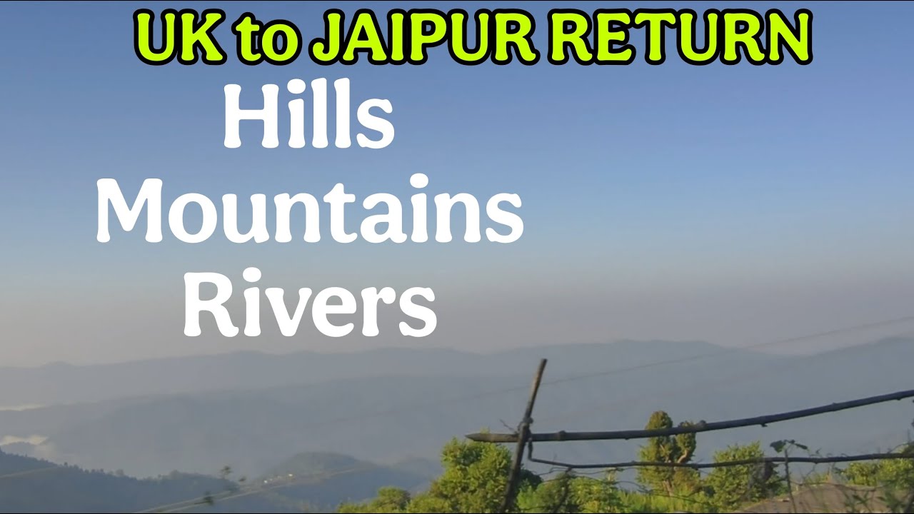 UK to JAIPUR journey experience. | Travel Vlog Uttarakhand to Jaipur.