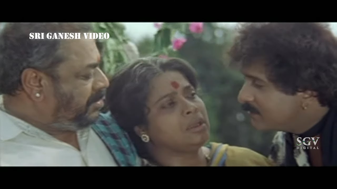 Kannada Super Scenes | Umashree Emotional on Son Ravichandran | Malla Kannada Movie