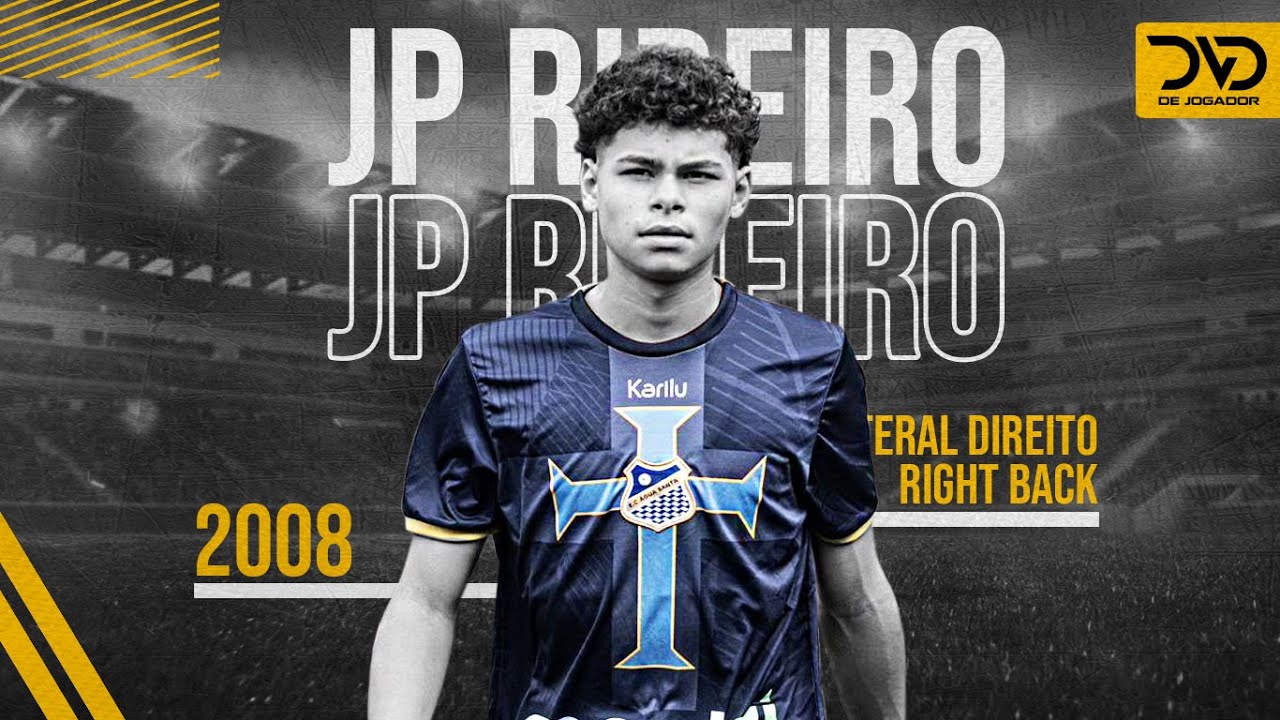 JP RIBEIRO - 2024 - LATERAL DIREITO - ÁGUA SANTA (SP) | DVD DE JOGADOR OFICIAL