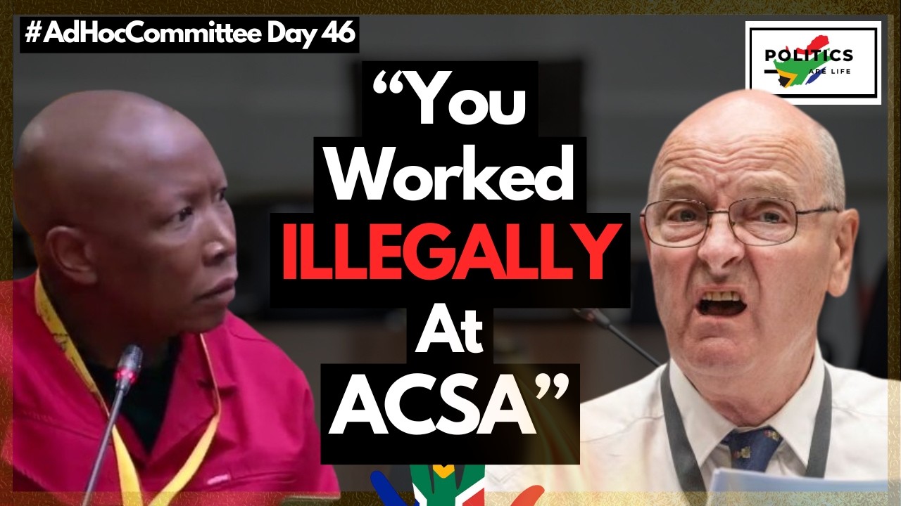 Malema Grills Paul O' Sullivan