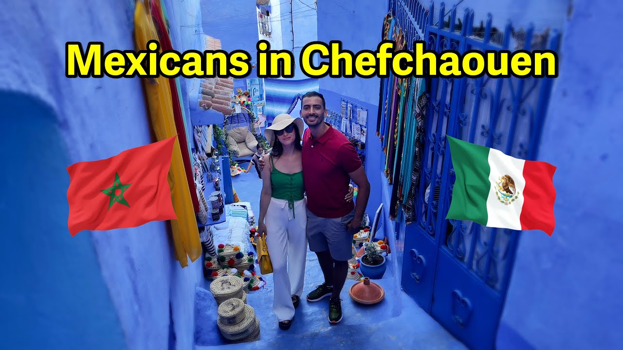 عائلة فانيسا في الجوهرة الزرقاء - شفشاون - Mexicans in Chefchaouen