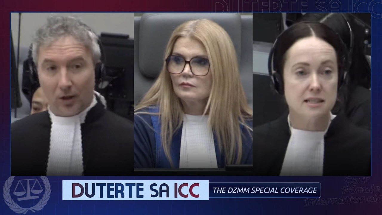FULL: Prosecution presents evidences vs Duterte on Day 2 of ICC confirmation hearing | DZMM