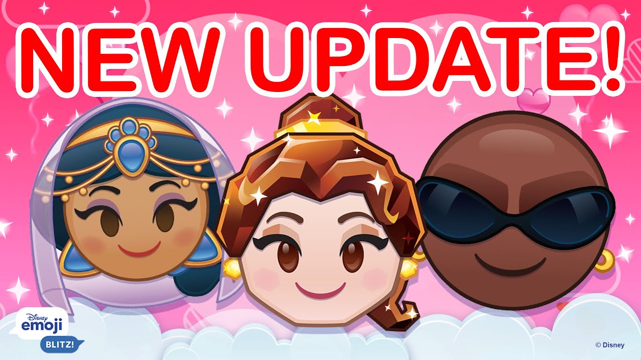 NEW DISNEY PRINCESS EMOJIS | Disney Emoji Blitz February Update