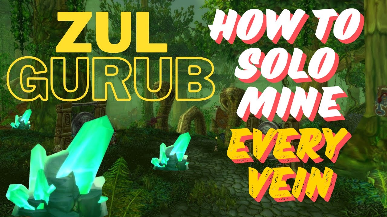 WoW Classic | Solo EVERY VEIN in ZG