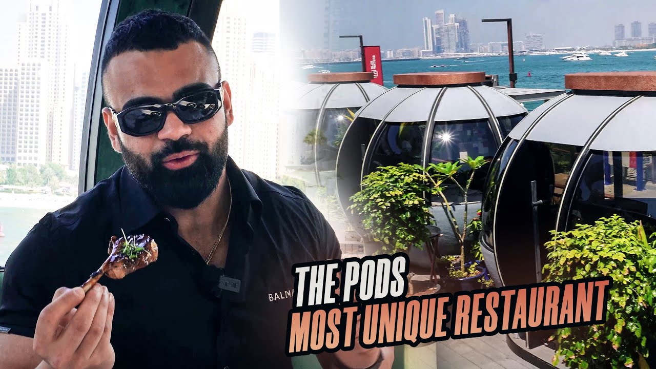 Most unique dining experience | The Pods | Asian cuisine | Places to eat in Dubai