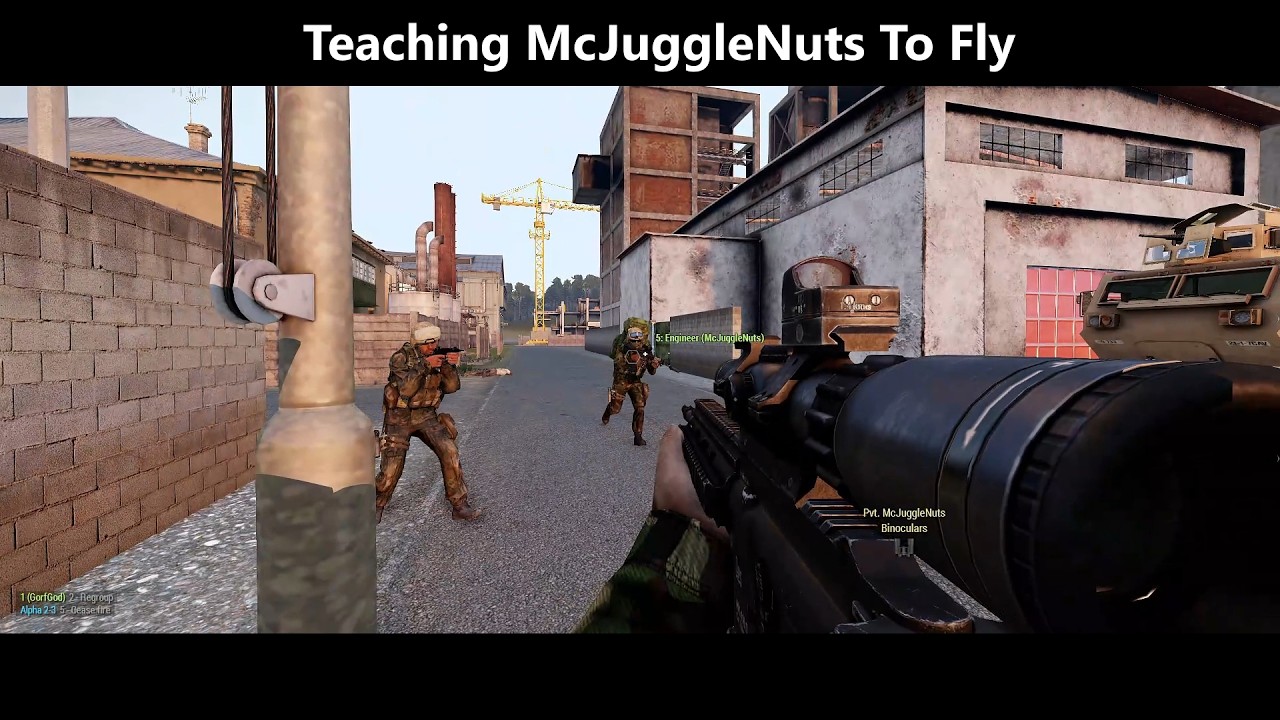McJuggleNuts First Time Flying A Helicopter