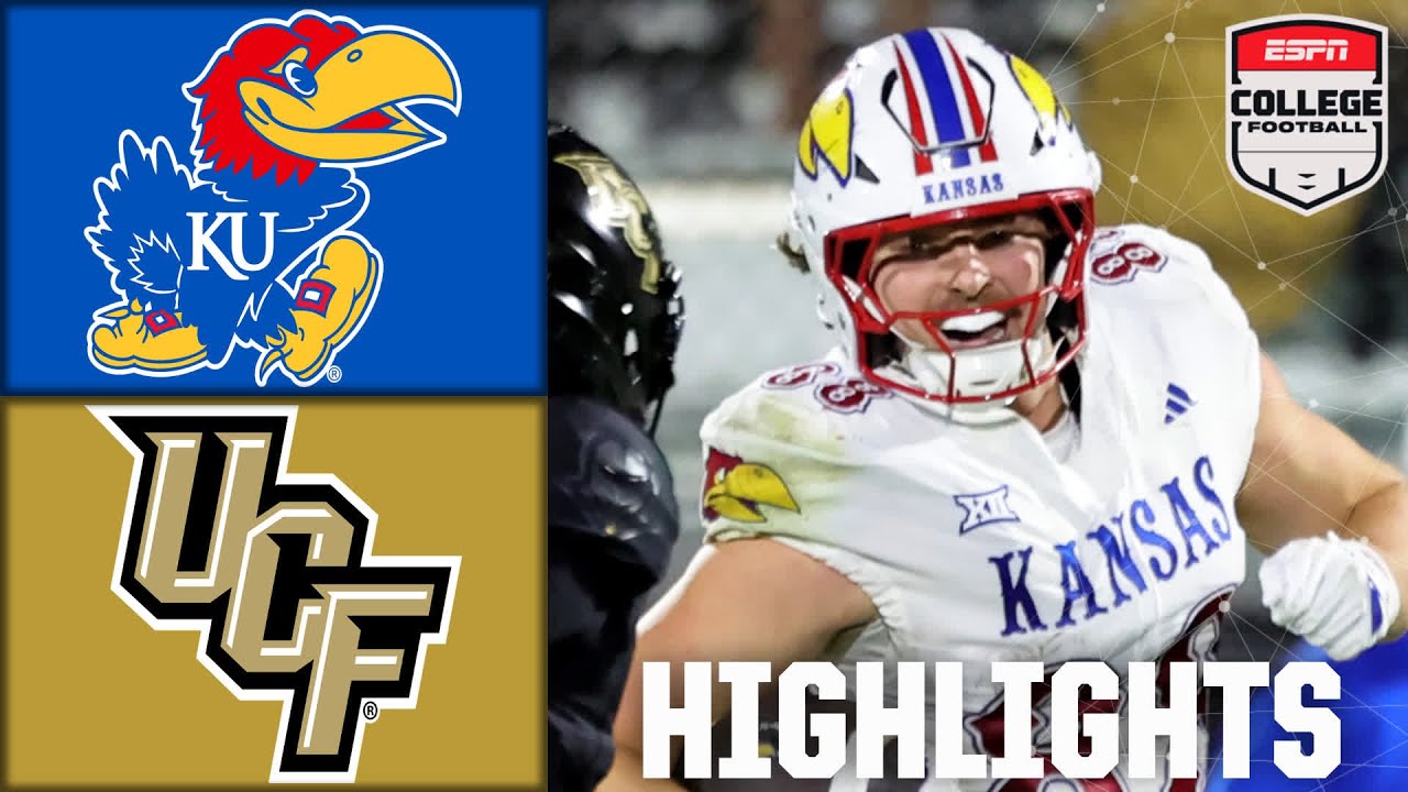 Kansas Jayhawks vs. UCF Knights | Full Game Highlights | ESPN College Football
