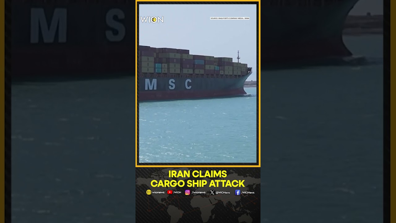 Iran Claims Attack on Cargo Vessel at Port Near Iraq's Umm Qasr | WION Shorts