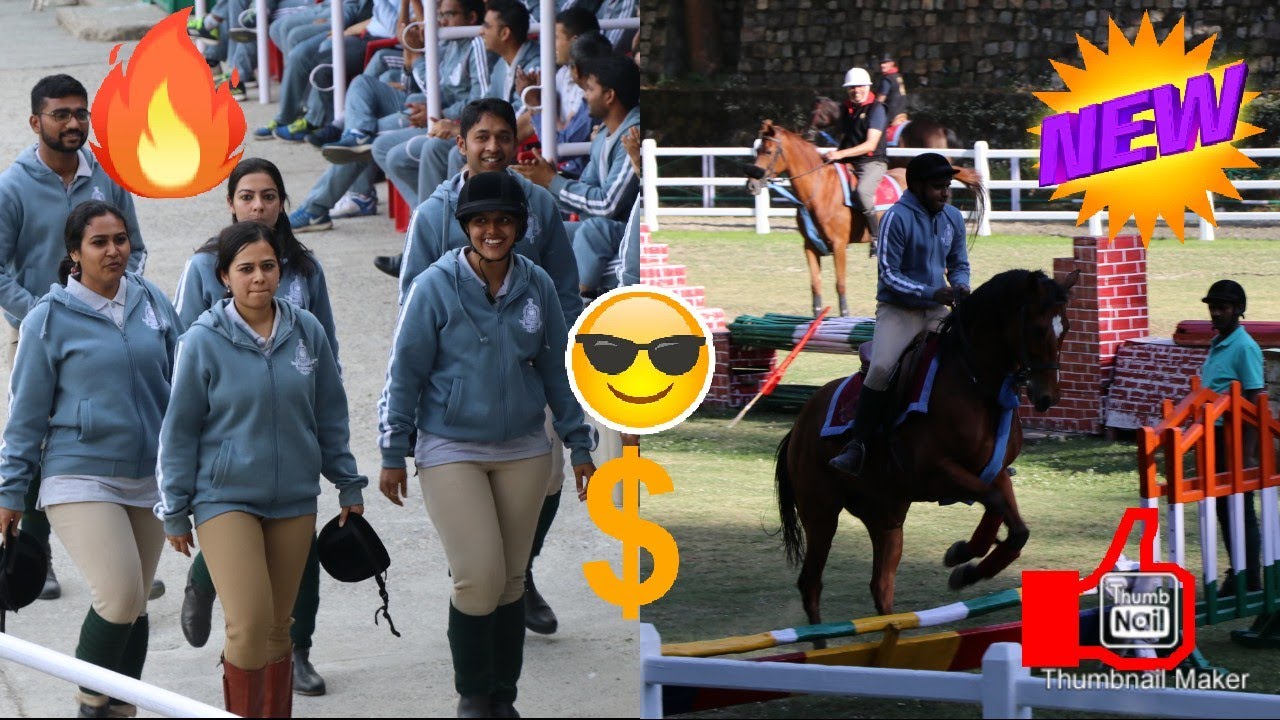 Horse Riding by Officer trainess in LBSNAA|IAS Training Centre part-2