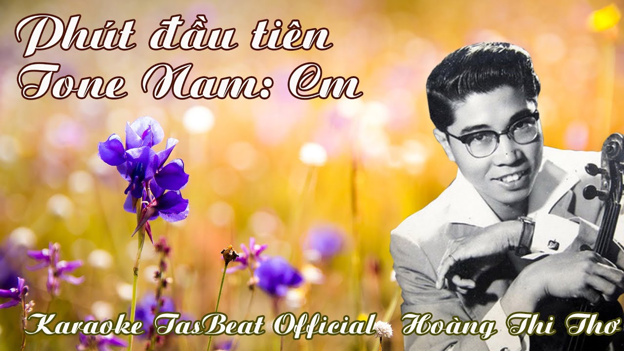 Karaoke Phút Đầu Tiên - Tone Nam | TAS BEAT