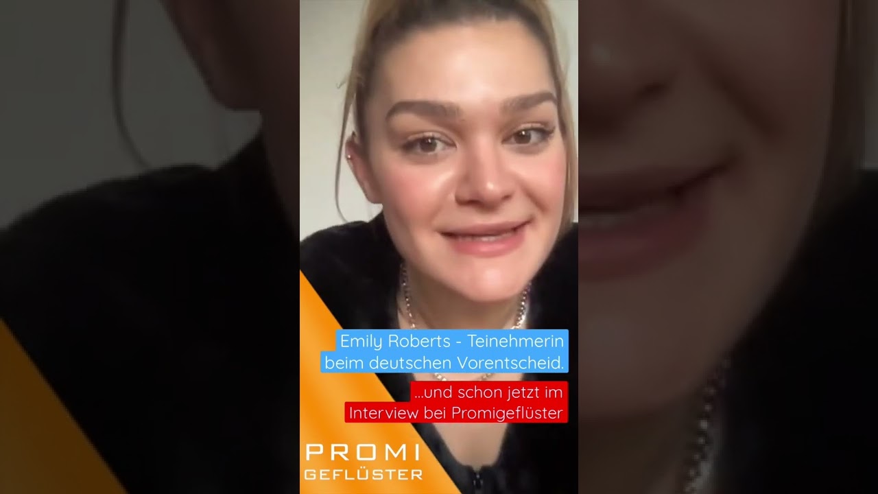 Emily Roberts im Interview bei Promigefl&uuml;ster