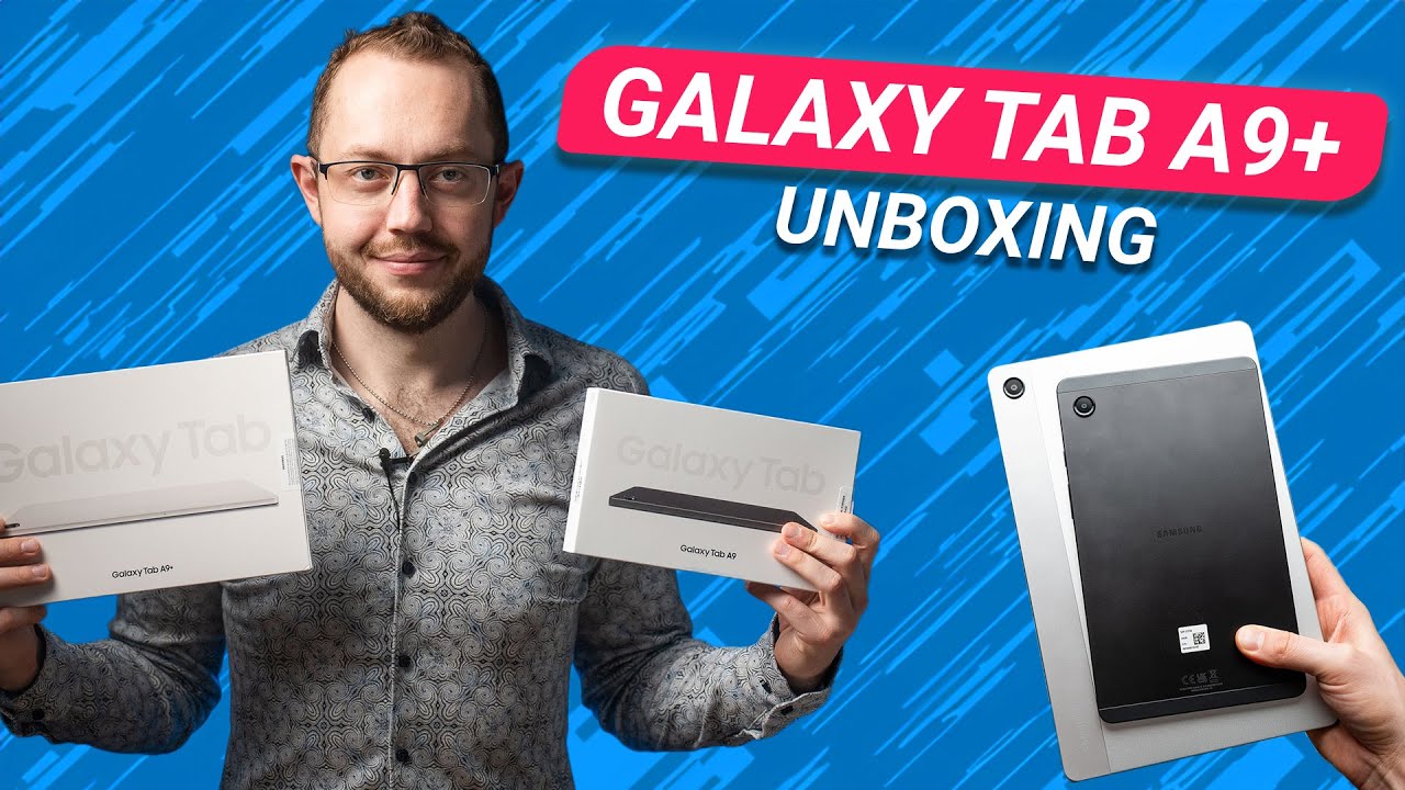 Samsung Galaxy Tab A9 und A9+ Unboxing: Mein erster Eindruck