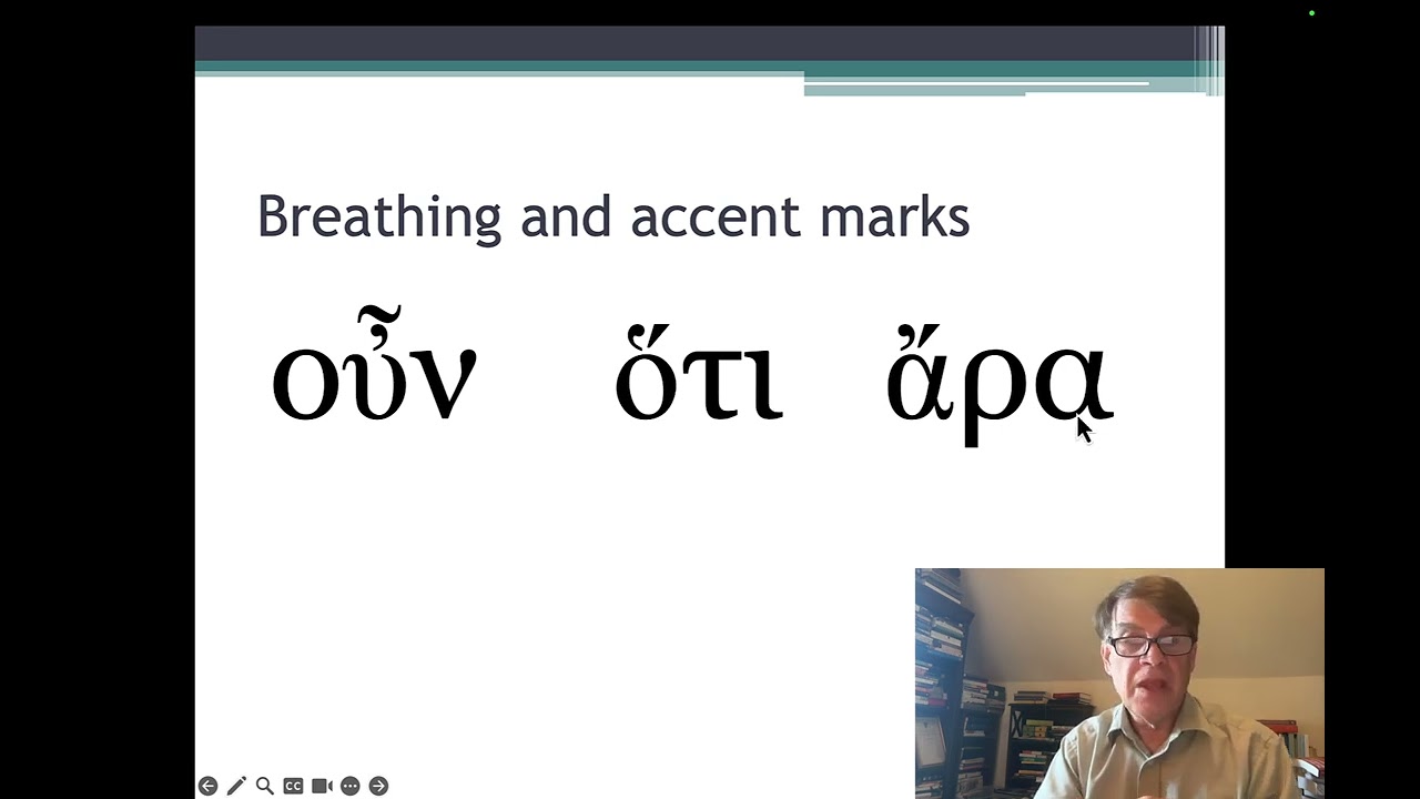 Greek Breathing Marks, Accents, and Punctuation