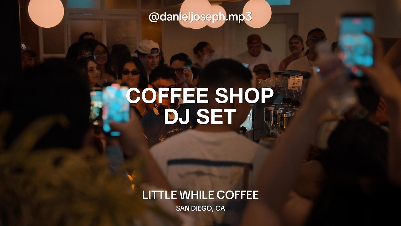 Daniel Joseph Live DJ Set | Little While Coffee Pop-Up (San Diego)