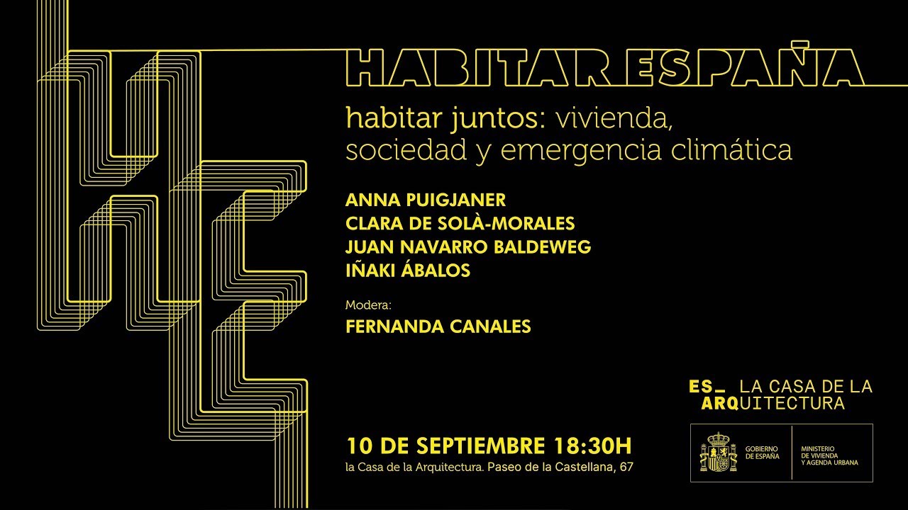 Habitar juntos: vivienda, sociedad y emergencia climática