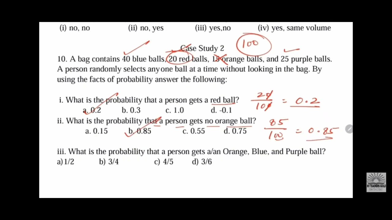 Class 9 Maths Final Exam Question paper (2021 - 2022) | Term 2