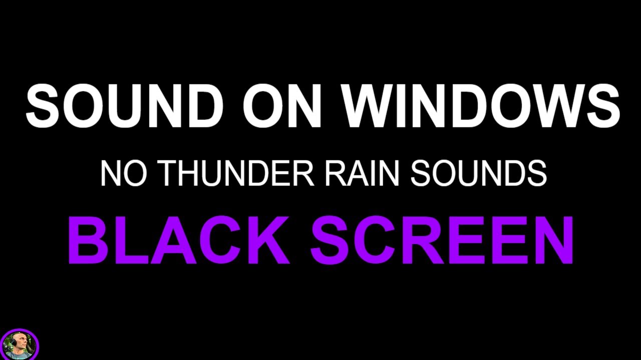 Rain On Glass Window, Heavy Rain On Windows, Rain No Thunder Black Screen, Soothing Relaxation, Zzz