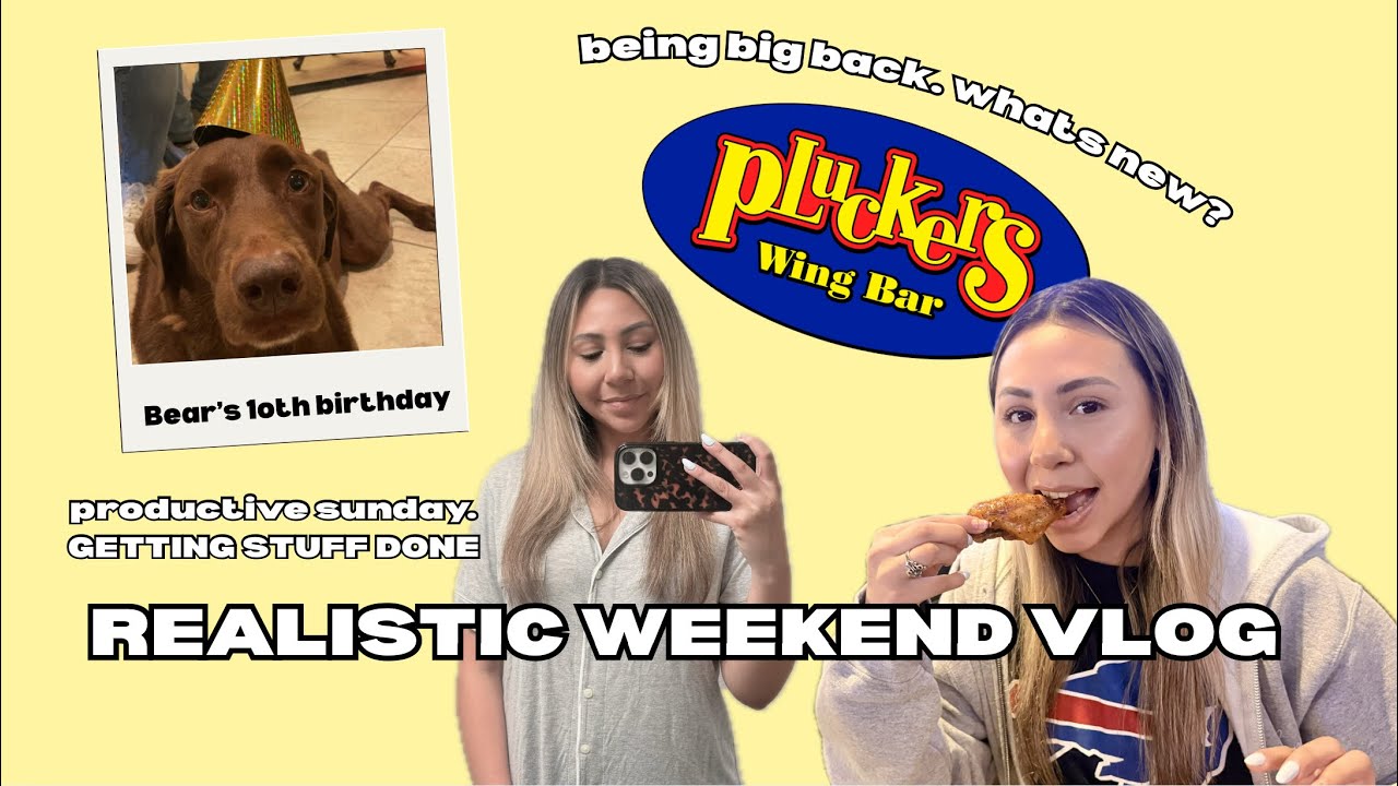 REALISTIC WEEKEND VLOG (not aesthetic)