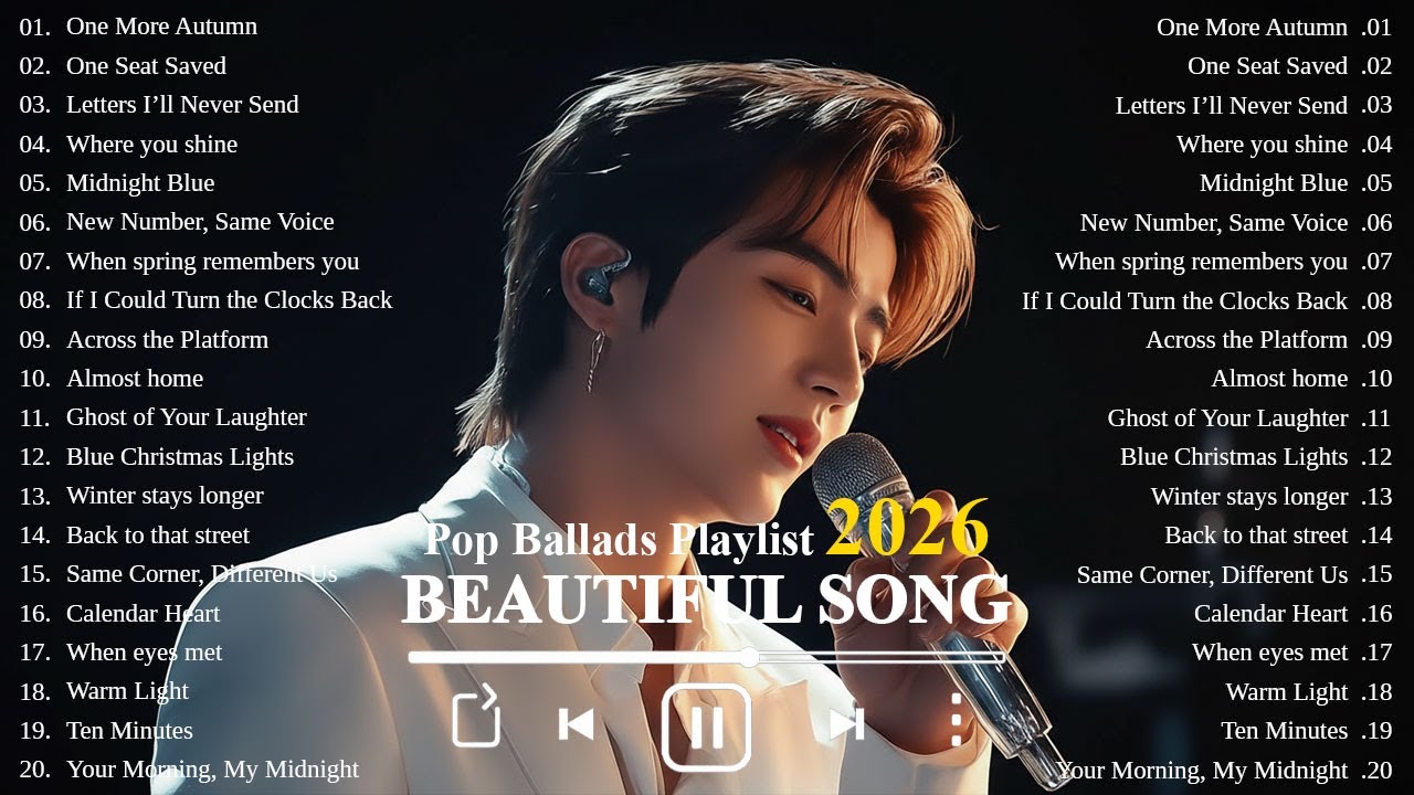 Romantic Ballads Love Songs 2026 | Beautiful & Relaxing Love Songs | K-Drama OST Vibes