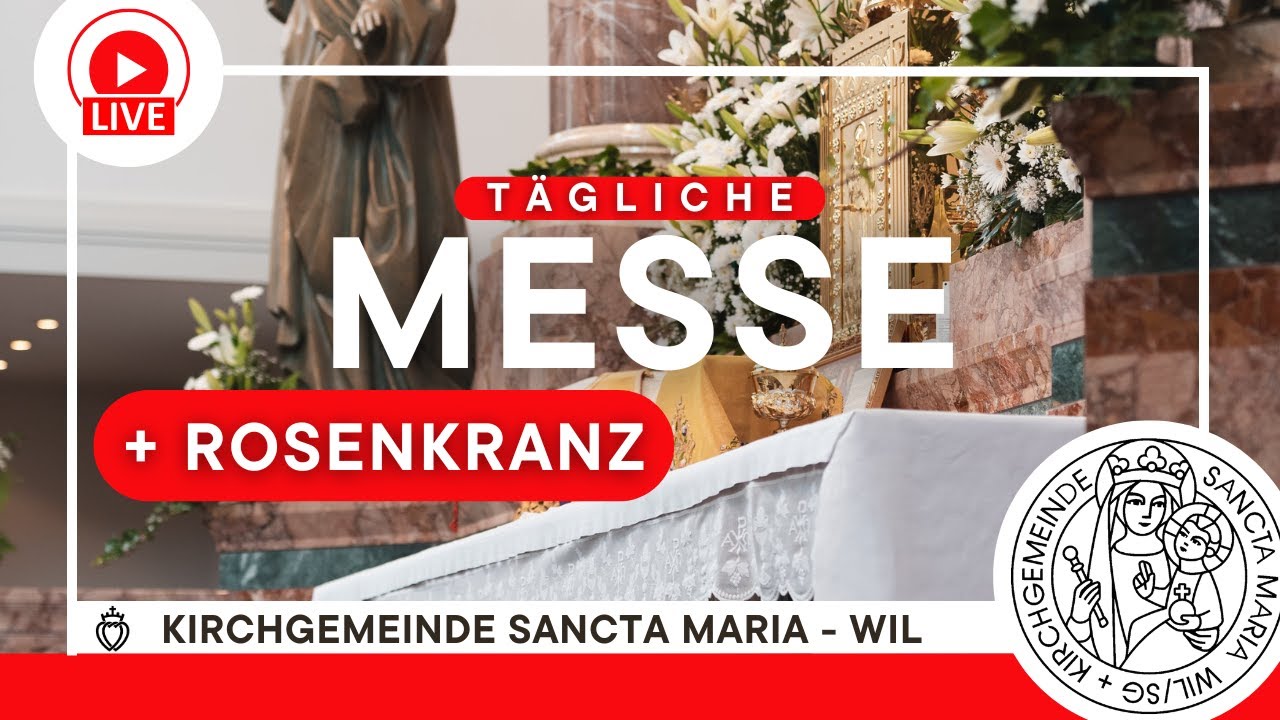 Rosenkranz und hl. Messe - 09. März 2026