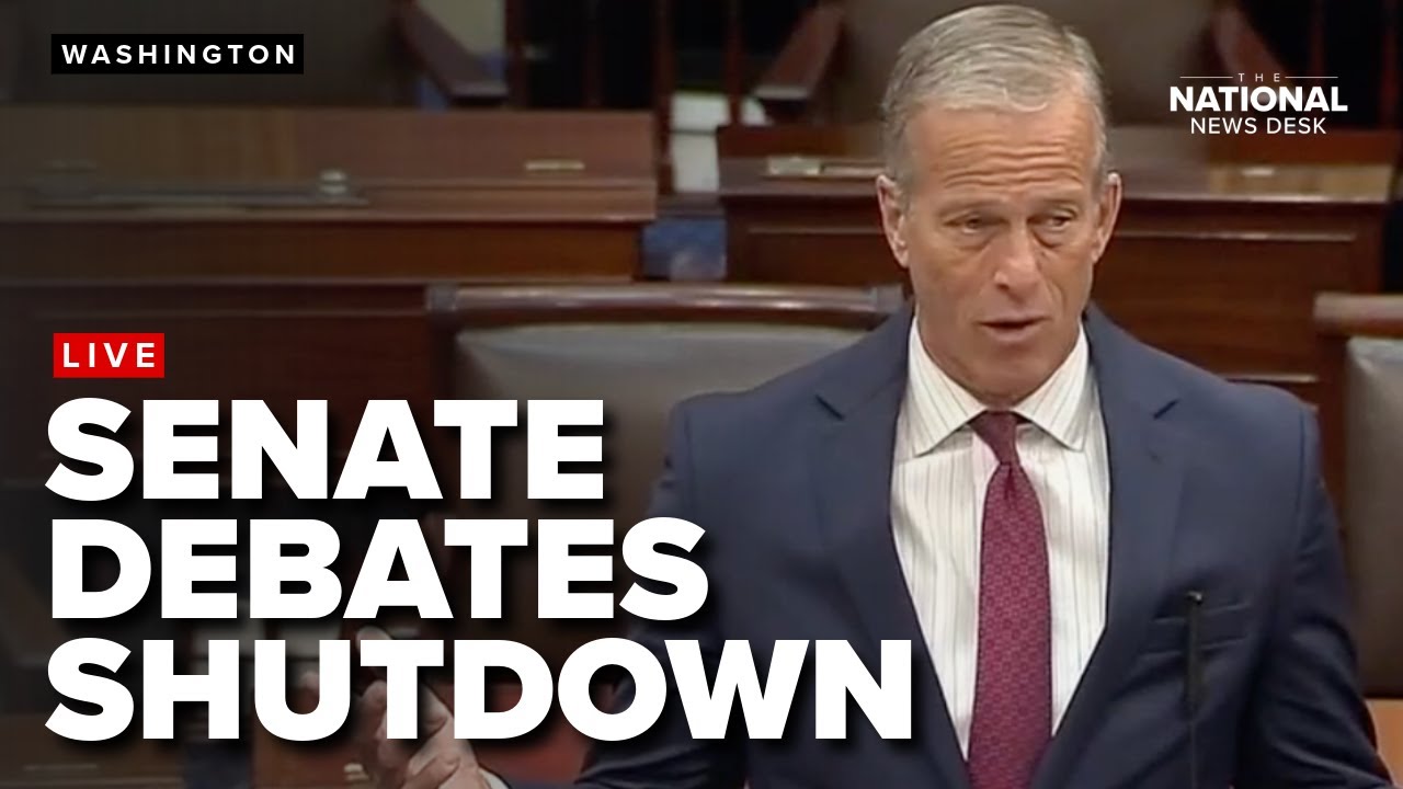 LIVE LOOK: Senate floor debates on day 16 of government shutdown
