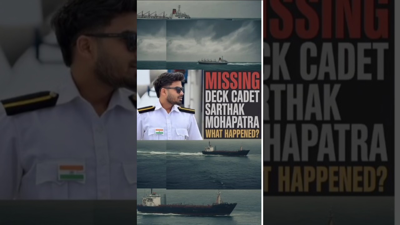 How Cadet Sarthak Went Missing | Merchant Navy